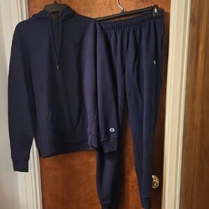 Champion Men's Dark Blue Joggers